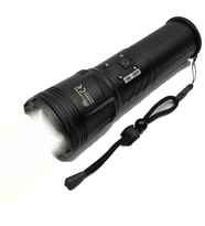 GoldKama GK9583 100W Lazer LED El Feneri - 2200 Metre Menzil, 7200mAh Powerbank Özellikli, Dijital Göstergeli ve 5 Modlu Profesyonel Fener