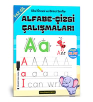 Alfabe ve Çizgi Çalışmaları YAZ-SİL Kitabı