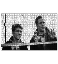 Cakapuzzle Marlon Brando ve Çocuk Tel Örgüler  Puzzle Yapboz MDF (Ahşap) (120 Parça)