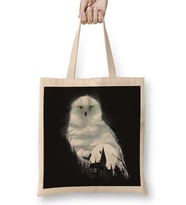Harry Potter Magical Winter Bez Çanta Uzun Saplı