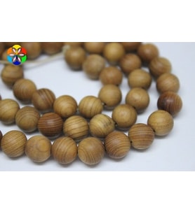Sandal Ağacı YARIM Dizi 8mm (18cm uzunluğundadır)