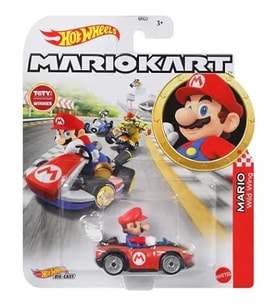 Hot Wheels Mario Kart - Metal Araç/Araba - Mario Vahşi Kanat - Yeni 2021