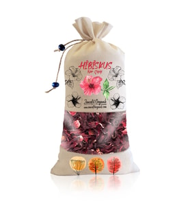 Bez Torba Hibiskus Nar Çiçeği 240 Gr. Özel Seçme Bamya Çiçeği Hibisküs Çayı
