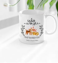 BK Gift Kişiye Özel Yılın En İyi Hayvanseveri Tasarımlı Beyaz Kupa Bardak-1