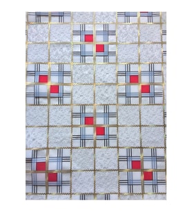 ŞEFFAF DESENLİ MASA ÖRTÜSÜ 1,4 mm 80 cm X 130CM (Beyaz)