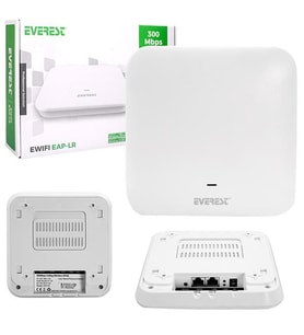 Everest EWIFI EAP-LR 300 MBPS 11N 2.4GHZ Tavan Access Point Router