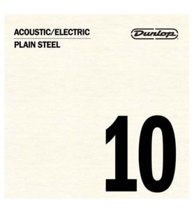 Jim Dunlop DPS10 Elektro Gitar Teli (10) (Gri)