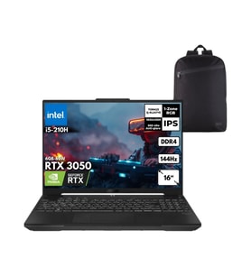 Asus Tuf Gaming F16 I5-210H 32GB 1 Tbssd RTX3050 (6GB-65W) 16" Fhd Freedos + Hmf Sırt Çantası FX607VJ-RL016HMF3