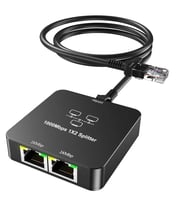 ZR861 Rj45 1To2 Gigabit Splitter Adaptör