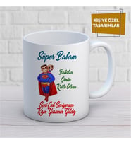 Kişiye Özel İsim Yazılabilir Süper Babam Babalar Günün Kutlu Olsun Kupa Bardak