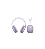 Air Max Bluetooth Kulaklık Kılıflı Mıktanıslı Pedli (Mor)