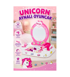 2563 OYUNCAK UNICORN MASAÜSTÜ AYNALI