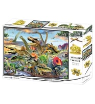 Dinozorlar 500 Parça Yetişkin Puzzle