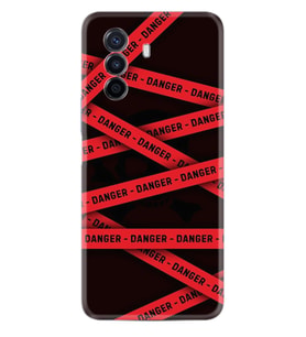 Huawei Nova Y70 Y90 Nova 9 SE  Kılıf Desemli Silikon Danger 1372