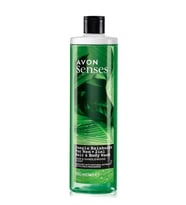 Avon Senses Jungle Rainburst Adaçayı ve Sandal Ağacı Kokulu Erkek Saç ve Vücut Şampuanı 500 Ml.