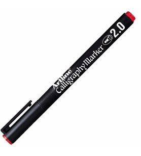 ARTLINE KALİGRAFİ MARKER 2.0 KIRMIZI