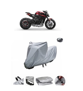 MV Agusta Dragster 800 RR  Su Geçirmez Motosiklet Brandası ARKA ÇANTA UYUMLU