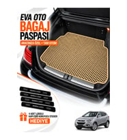 HYUNDAİ İX35 (2009-2015) Uyumlu EVA Bagaj Paspası Araca Özel Bej