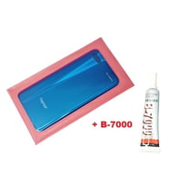 Tkgz Honor 10 Arka Pil Batarya Kapağı (CAM+B-7000) MAVİ
