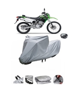 Kawasaki KLX 250  Su Geçirmez Motosiklet Brandası ARKA ÇANTA UYUMLU