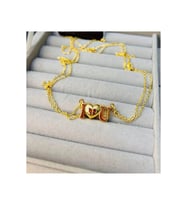 Gold I Love You Mıknatıslı Sevgili Çift İkili Kolye (Gümüş)
