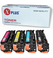 Xplus® Canon Crg729 Uyumlu 4 Renk Muadil Toner Seti (Çok Renkli)