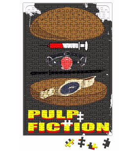 Referencia Filme Pulp Fiction Puzzle 240 Parça Yapboz