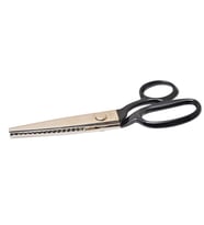 Metal Saplı Sürfile Zikzak Makası 21cm / 314-8.5