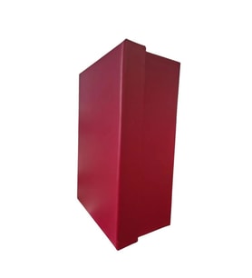 PİN NO:2 BORDO DİKDÖRTGEN HEDİYE KUTUSU 20,5x14,5x8,3 - TEKLİ
