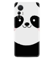 Xiaomi 12 Lite Kılıf Silikon Desen Özel Seri Sevimli Panda 1794