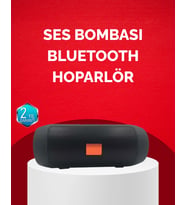 Mey İthalat® Bluetooth Hoparlör 20W Bass Güçlü Ses Usb Flash Aux Destekli