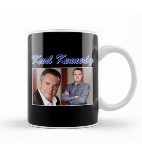 Karl Kennedy Neighbors Tribute Montage Kupa Bardak Porselen