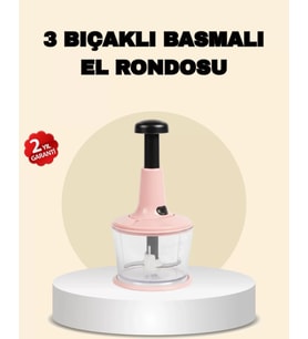 Basmalı Manuel Rondo Hızlı Ve Zahmetsiz Doğrama