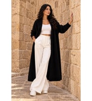 KADIN OVERSIZE KALIP UZUN HIRKA