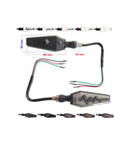 Sinyal Led Kayan Yıldırım (Beyaz Parklı) 2 Li Set (3)