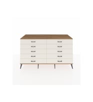 Kronos Konsol 10 Çekmeceli  176x59x99 Çam-Çam/Aytaşı
