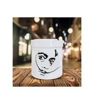 Salvador Dali Baskılı Seramik Küllük
