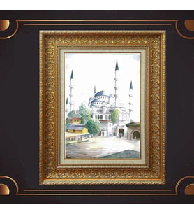 ÖZEL SERİ PASPARTULU TABLO A550