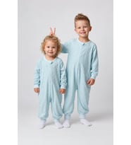 Mevsimlik Çocuk Uyku Tulumu 1.5 Tog 1-8 Yaş Unisex Uzun Kollu %100 Pamuk 2710