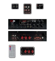 Lastvoice Lv-2100 Hat Trafolu 2 Bölgeli Stereo Anfi 2x100W Usb-Bt