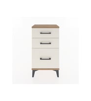 Arges Komodin 3 Çekmeceli 44x30x80 Çam-Aytaşı