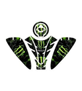 Gogo Tank Pad Set 009 Mnstr Yeşil-siyah Yamaha Yzf-R25 2019-2024