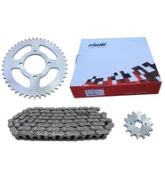 Yamaha Ybr Ön-Arka Dişli Zincir Set Rialli 428H-118L 14-45T