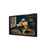 Kuran Okuyan Adam Çerçeveli Mdf Tablo