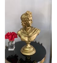 Apollo Büst Büyük Boy Heykel (Bronz)