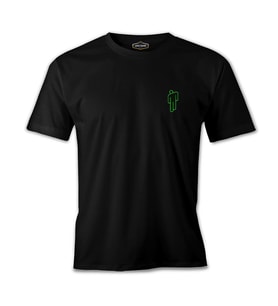 Billie Eilish - Blohsh Logo Siyah Erkek Tshirt