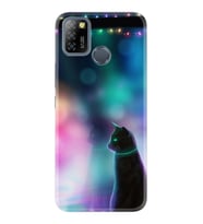 INFINIX Smart 4 5 6 Zero 8 S5 Pro Kılıf Desemli Silikon Window Cat 1787