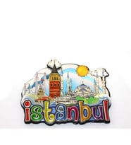 İstanbul Temalı Silikon Buzdolapı Süsü Magnet