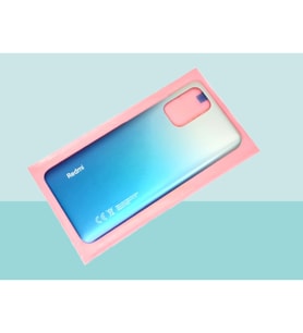 Xiaomi Redmi NOTE 10 (4G) Uyumlu Arka Kapak Batarya Kapağı - MAVİ