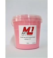 M1 ART Şeker Pembe Su Bazlı Vernikli Yenileme Boyası 1000.ml-Mobilya,cam,mermer,beyaz eşya,fayans,seramik,parke